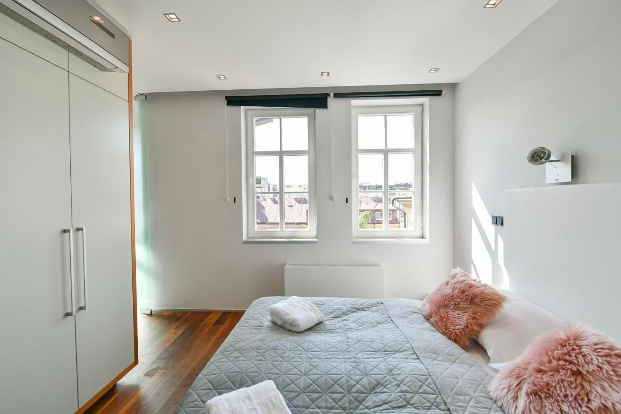 Luxury Central Penthouse With Sauna, Terrace, 250M2, 5Bdrm, 3Bthrm Prag Dış mekan fotoğraf